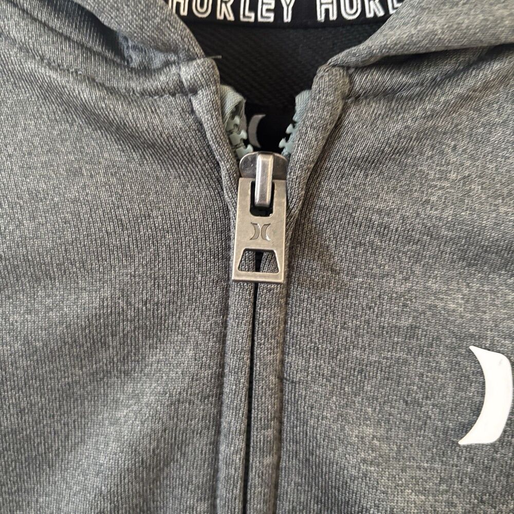 Hurley Boys Kids Jacket Hooded H20 Dri Size 5 4-5 Years Comfort Logo Outdoors - Picture 10 of 13